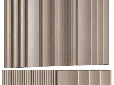 51 Wall Panels 3D model