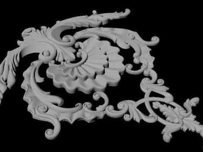dekor ornate decoration 3D model
