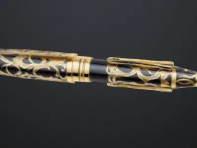 Luxury fountain pen 3D model