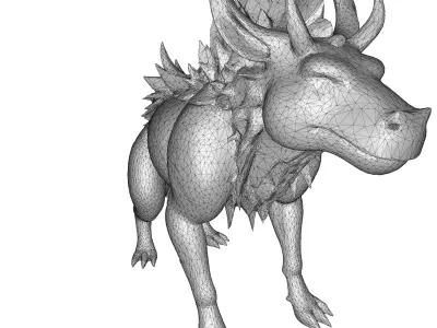 Verdant Dragon Guardian Free 3D print model