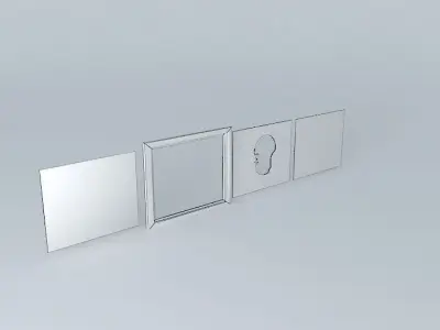 Picture Frame Bespoke Little Flutist Free 3D model