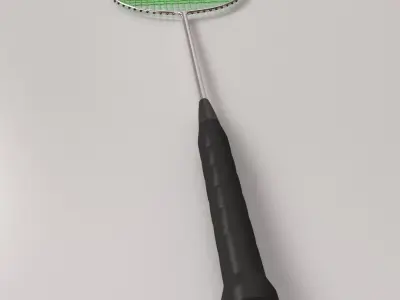 Badminton Racquet 3D model