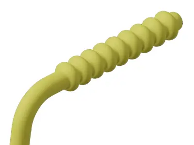 Plastic Motorcycle Kickstarter Lever Toy 3D model