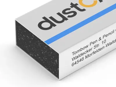 Eraser dust catch box 3D model