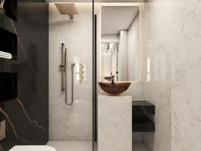 Master Bedroom Design 3D model