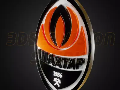 Shaktar Donetsk logo - Cinematic - 3D print 3D model