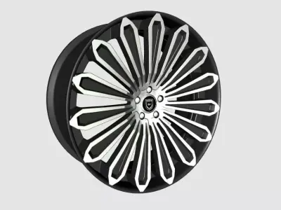 wheels lexani 757 3D model