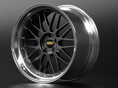 BBS LM 239 Racing 3D model
