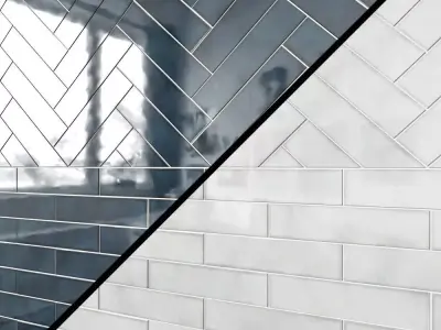 PORCELAIN AND CERAMIC Canvas Ceramic Tile 3D model