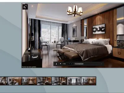 SCENE LUMION 11 5 AND ABOVE BEDROOM BY YOGA4ARCH 3D model