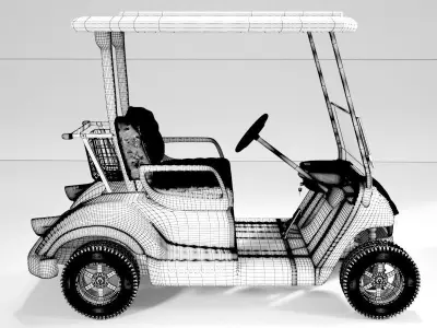 Golf Cart 3D model