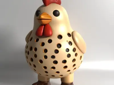 Chicken Sprouter Seed Chia Radish Lentil Germinator toy 3D print model