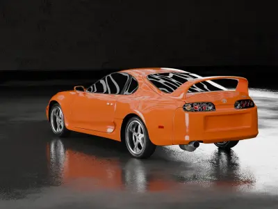 Toyota Supra  3D model