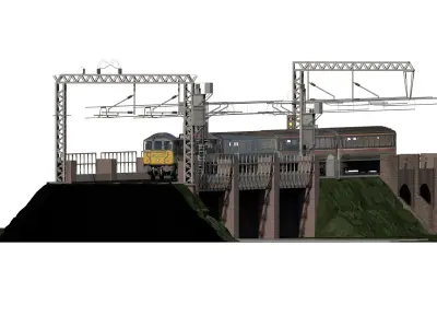 British Rail Class 86 3D model