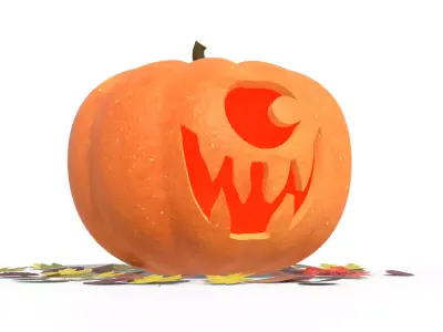 Halloween Pumpkin 2024 - Cyclops Free 3D model