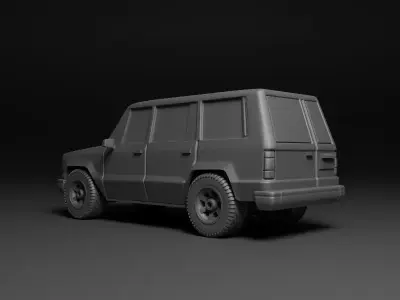Isuzu Trooper  3D print model