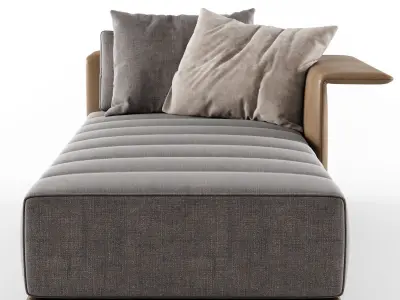 FREEMAN Chaise Longue 03 3D model