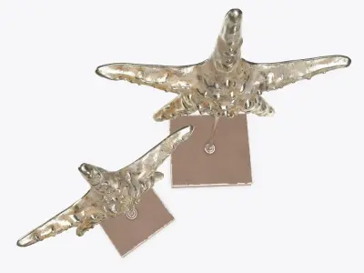 Sea star sculpture 3D model