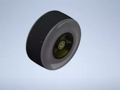 Car Wheel 3D model