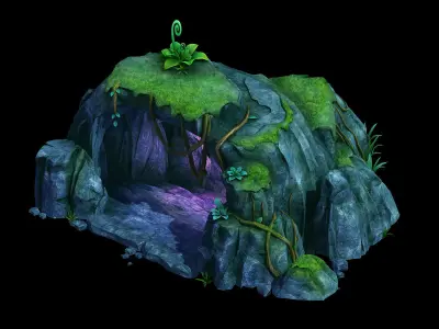 Stone Yunmengze - Cave 21 3D model