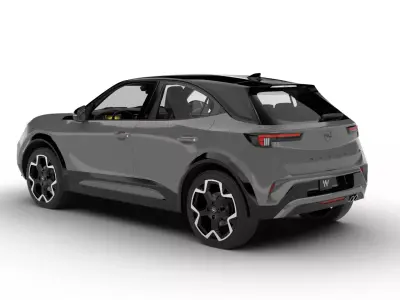 Opel Mokka Hybrid 2025 3d model 3D model