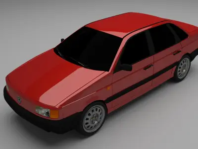 Volkswagen Passat B3 3D model