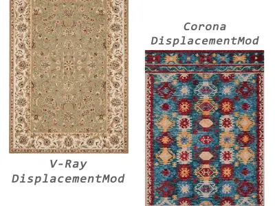 Rugs No 636 Low-poly 3D model