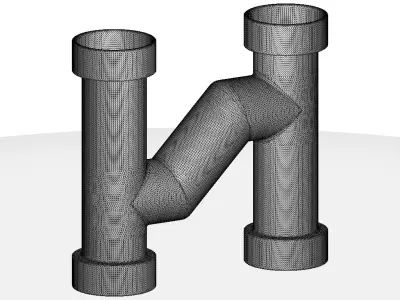 Plastic Exquisite Fitting Toy 3D model