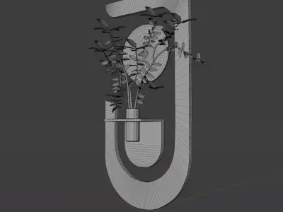 WallMint wall Decor 3D model