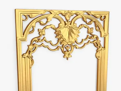 Classic decor ornament  111 3D model