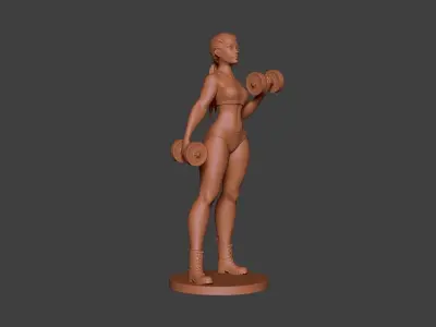 Woman Sport 3D print model