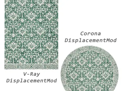 Rugs No 542 Low-poly 3D model