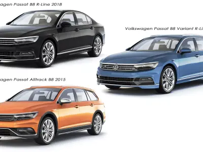 Collection of Volkswagen Passat B8