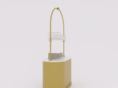 minibar restaurant 3D model