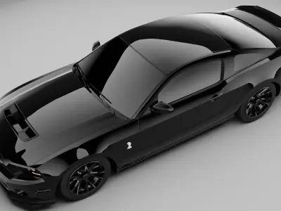 2013 Frod Mustang Shelby GT500 3D model