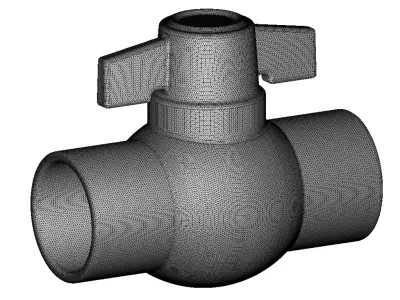 Exquisite Pipe Knob 3D print model