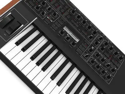 Keyboard Workstation 2 3D model