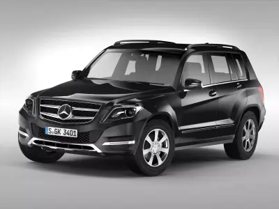 Mercedes Benz GLK Class 2012 - 2015 3D model
