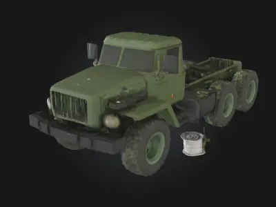 Heavy Duty Wheels  Industrial Strength for Rugged Machines 3D model