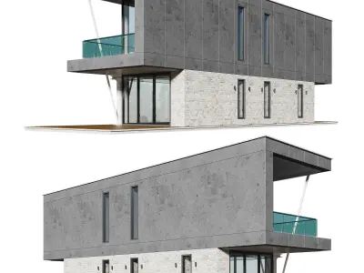 Modern Villa 3 3D model