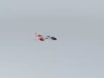 car pavilion 3D model
