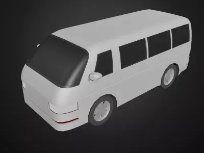 Simple van 25v07 3D model