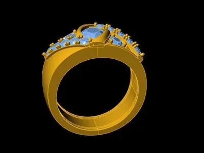 ring men Free 3D print model purchase