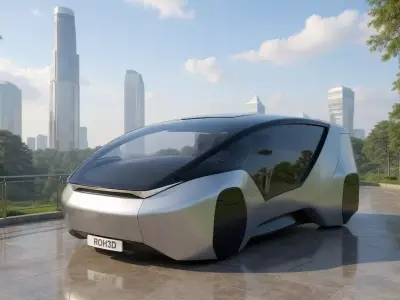 Futuristic Autonomous Pod 3D model