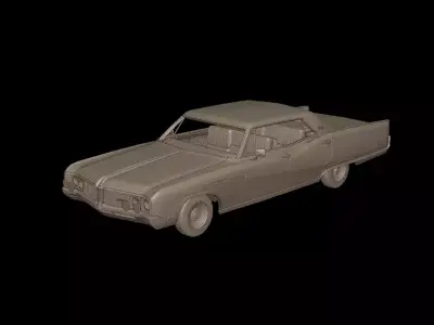 buick electra 225 1968  four doors 3D print model