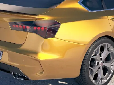 Generic Sedan 2019 3D model