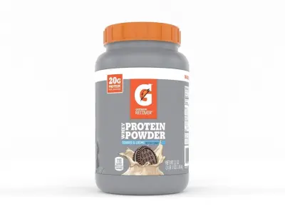 Protein Powder 3D model