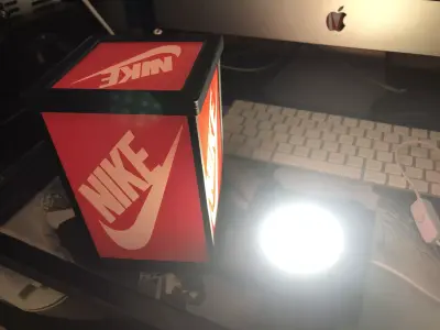 LAMPARA NIKE LAMP 3D print model