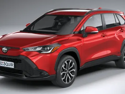 Toyota Corolla Cross Hybrid 2023 3D model purchase
