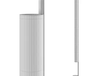 Ombra floor lamp by Panzeri 3D model